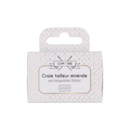 Craie de tailleur blanche