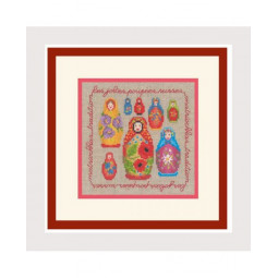 Kit de point de croix "les...