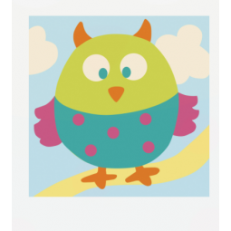 Kit de canevas "La chouette"