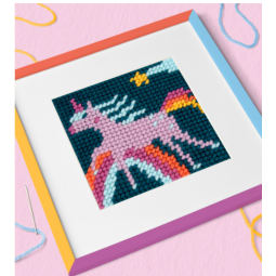 Kit de canevas " La licorne...