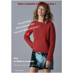 Kit de tricot, le pull tube...