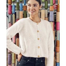 Kit de tricot le gilet...