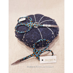 Ciseau "Pop Léopard" bleu /...