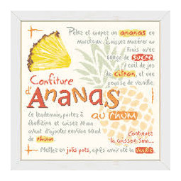 La confiture d'ananas