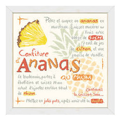 La confiture d'ananas