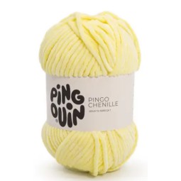 Pingo chenille Jaune clair