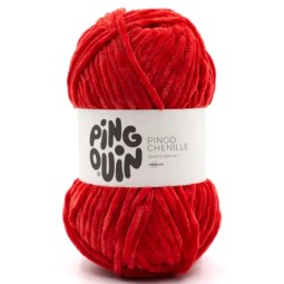 Pingo chenille Rouge