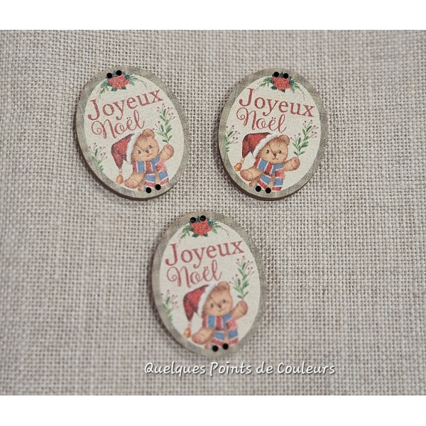 L'ourson Joyeux Noël