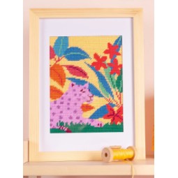 Canevas " le léopard"