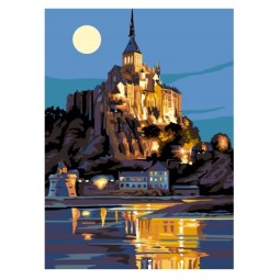 Canevas "Le Mont Saint Michel"