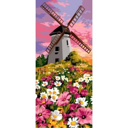 Canevas " le moulin aux...