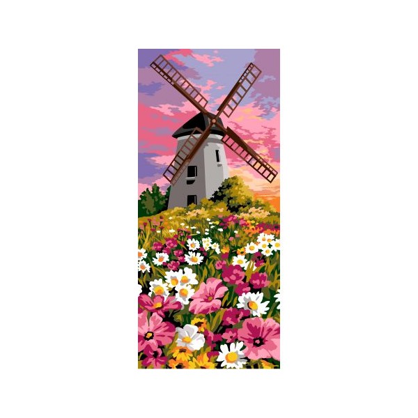 Canevas " le moulin aux...