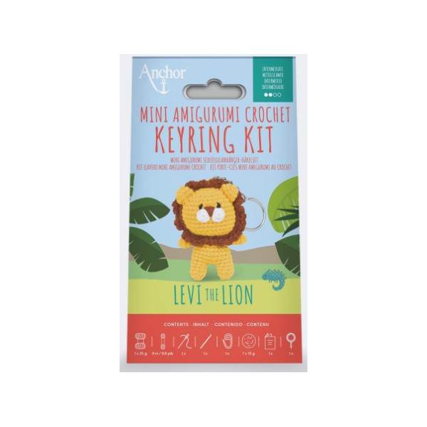 LEVI le lion kit au crochet