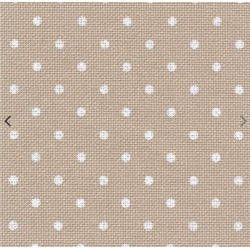 Toile MURANO beige / pois...