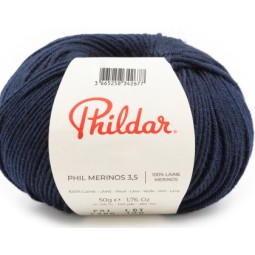 Phil Mérino 3.5 Caban (bleu...