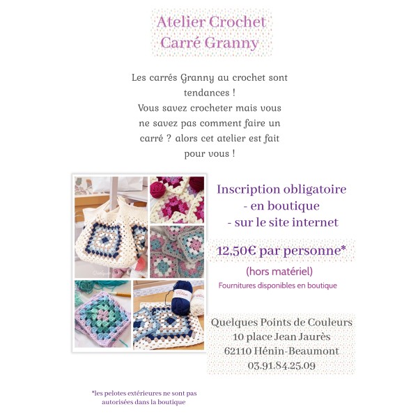 Atelier Carré Grany (crochet)