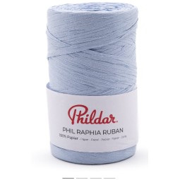 Raphia ruban Baby blue
