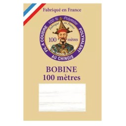 Fil polyvalent " blanc " n°100