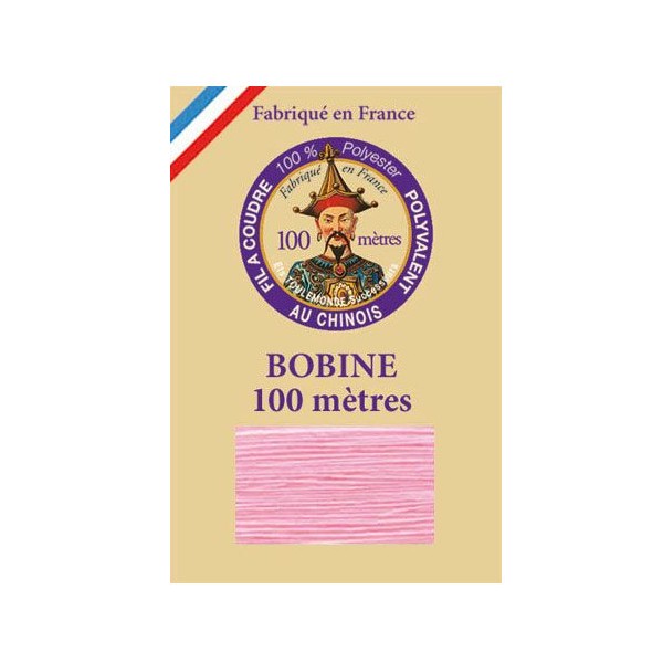 Fil polyvalent " rose " n°377