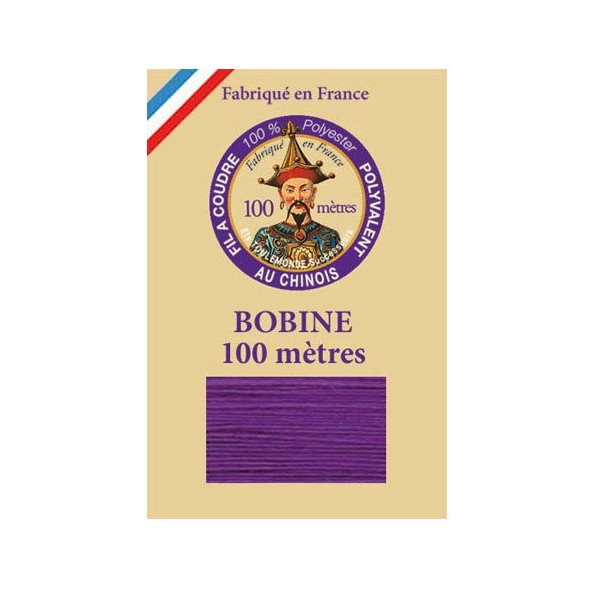 Fil polyvalent " parme " n°421