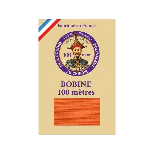 Fil polyvalent " orange" n°390