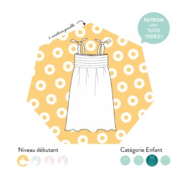 Robe ou top à smocks...