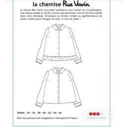 La chemise "Rue Vavin "