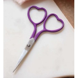 Ciseau de broderie violet vif