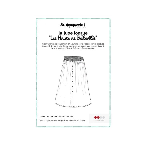 La jupe longue " Les hauts...