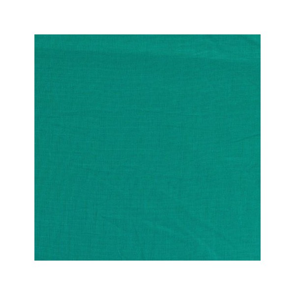 Voile de coton Emeraude