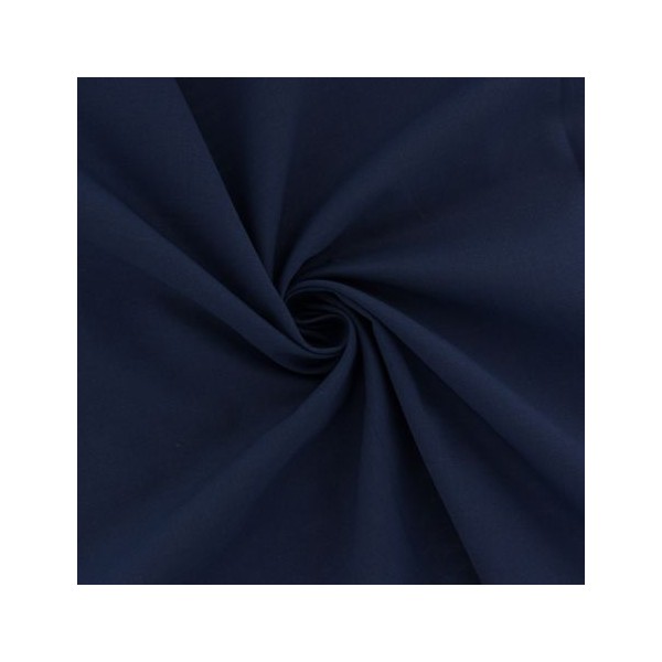 Voile de coton Marine