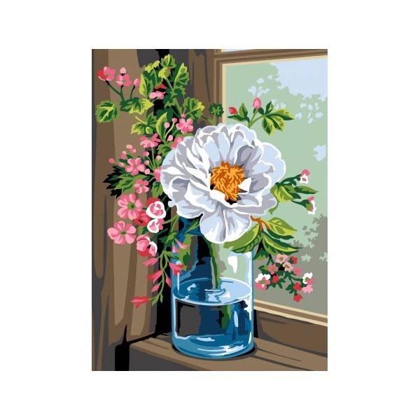 Canevas " bouquet à la...