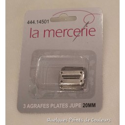 Agrafes plates pour jupes...