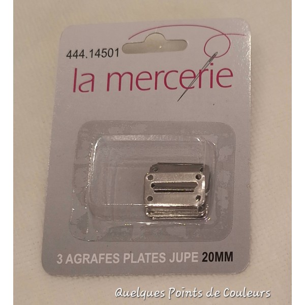 Agrafes plates pour jupes...