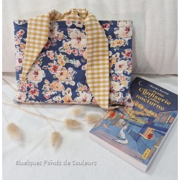 Pochette à livre - bleu...
