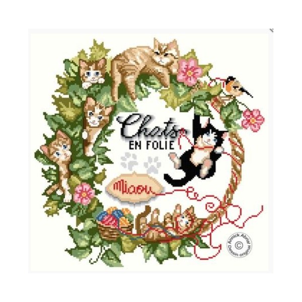 Chats en folie