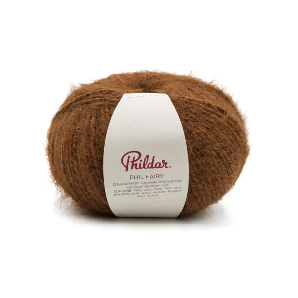 Phil HAIRY coloris chocolat