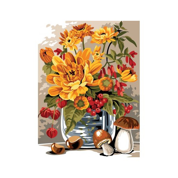 Canevas Verrine d'automne