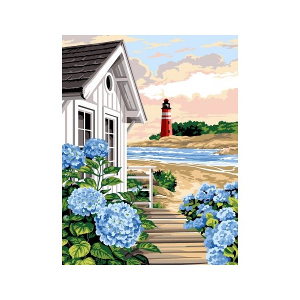 Canevas La cabane du phare