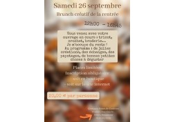 Brunch créatif de la rentrée