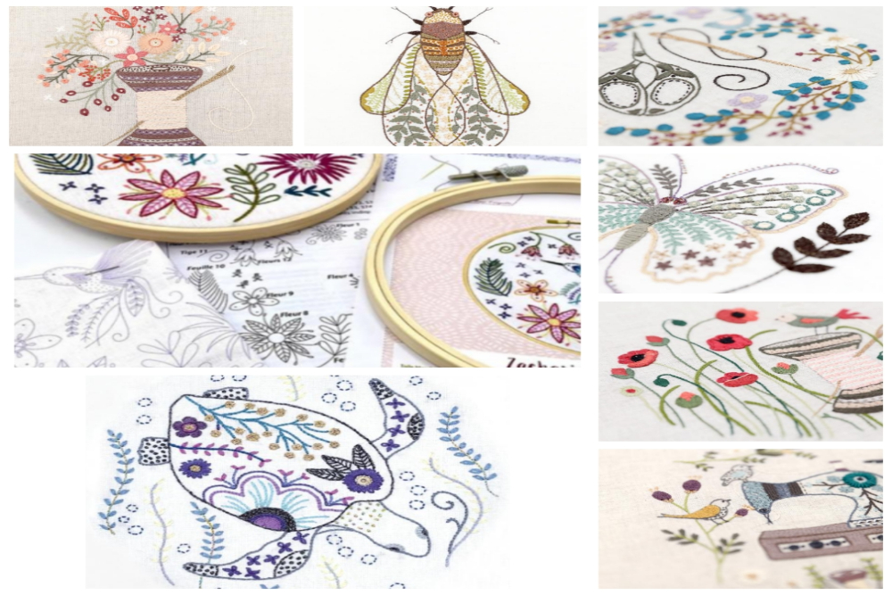 Les kits de broderie traditionnelle